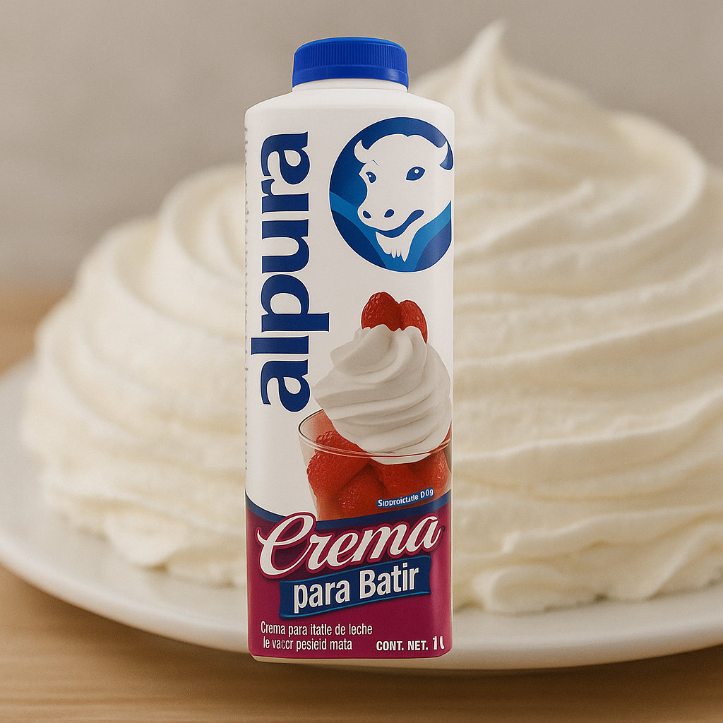 CREMA PARA BATIR ALPURA PZA C/1.00 LT. - 0
