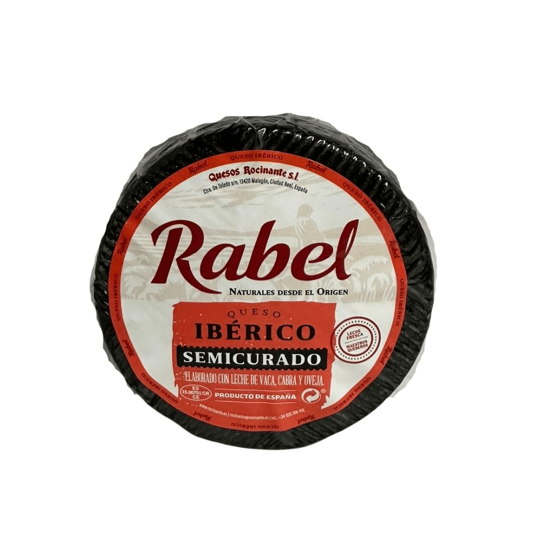 MANCHEGO RABEL IBERICO SEMICURADO PZA C/.520 KG. - 0