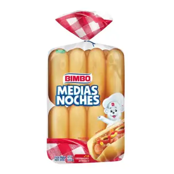 PAN MEDIAS NOCHES (HOT DOG)PZA C/16PZA - 1