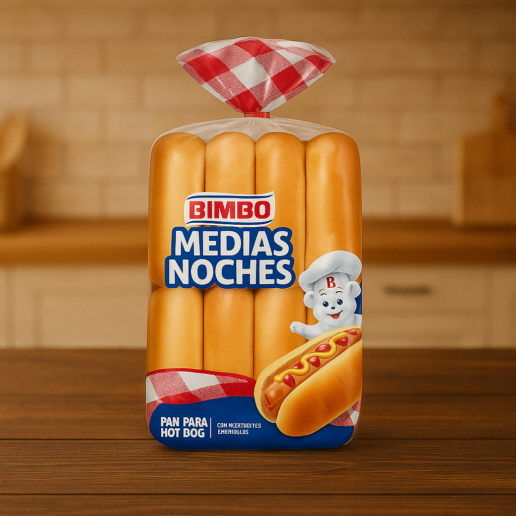 PAN MEDIAS NOCHES (HOT DOG)PZA C/16PZA - 0