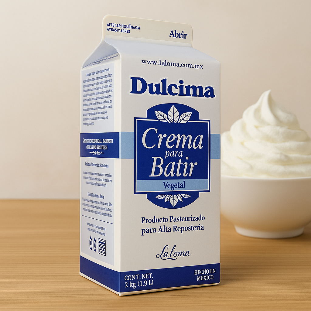 CREMA PARA BATIR DULCIMA PZA C/2.00 LT. - 0