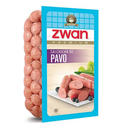 SALCHICHA PAVO ZWAN PZA C/3KG - 0