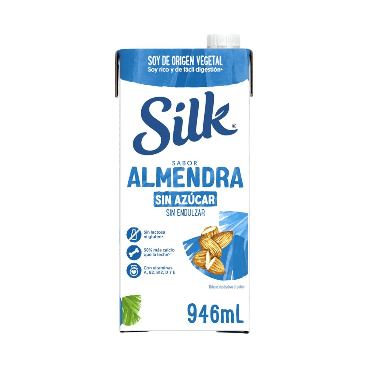 LECHE DE ALMENDRA SILK PZA C/946 LT - 1