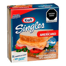 QUESO SINGLES KRAFT PZA 288GR - 0