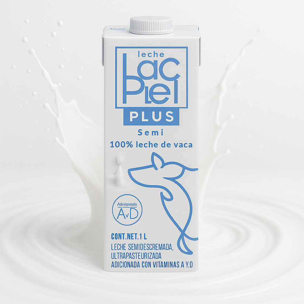 LECHE LACDEL SEMIDESCREMADA PZA 1LT - 0