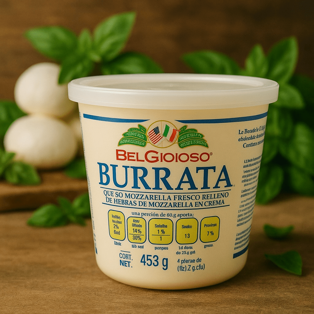 BURRATA BELGIOSO PIEZA C/453 GR - 0