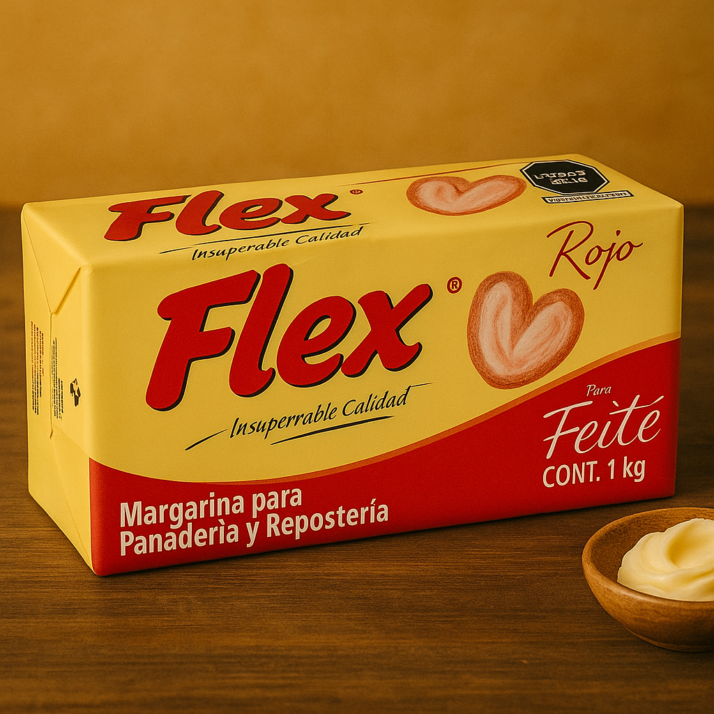 MARGARINA FLEX ROJA/AZUL PZA C/1.00 KG. - 0