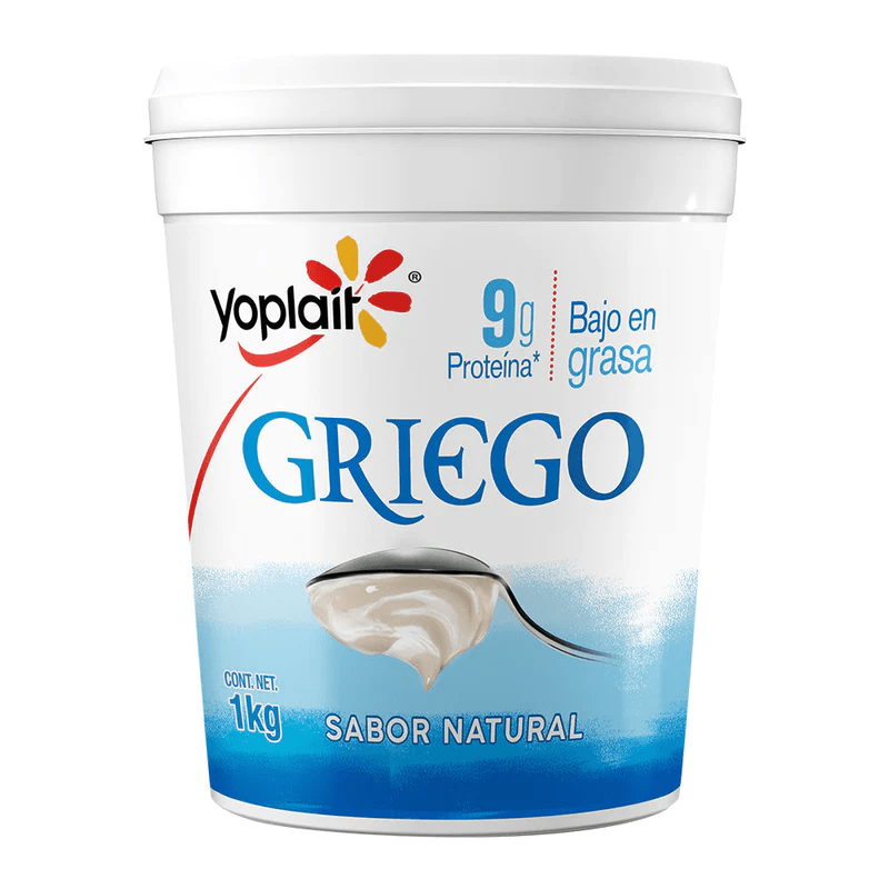 YOGHURT NATURAL GRIEGO AZUL PZA C/1.00 LT. - 1