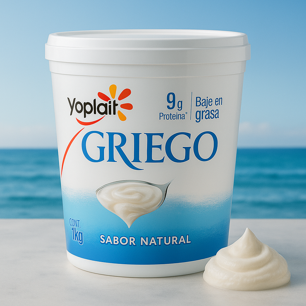YOGHURT NATURAL GRIEGO AZUL PZA C/1.00 LT. - 0