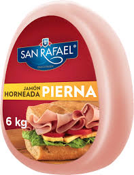 JAMON PIERNA HORNEADA SAN RAFAEL (T.roja) PZA C/6.6 - 0