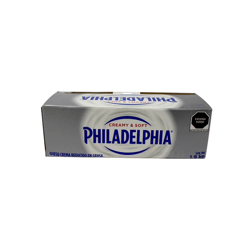QUESO CREMA PHILADELPHIA PZA C/1.90 KG. - 0