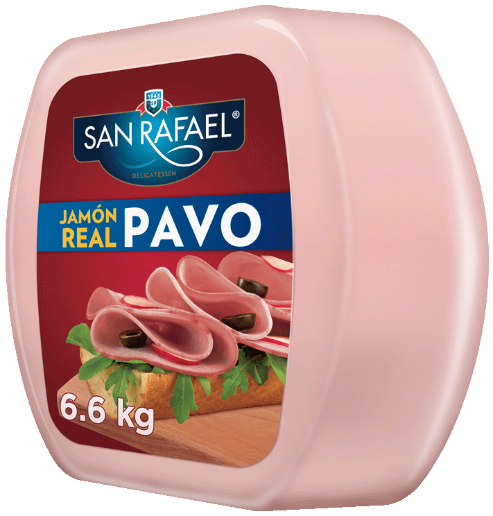 JAMON REAL SAN RAFAEL (T.azul ) PZA C/6.6 KG. - 0