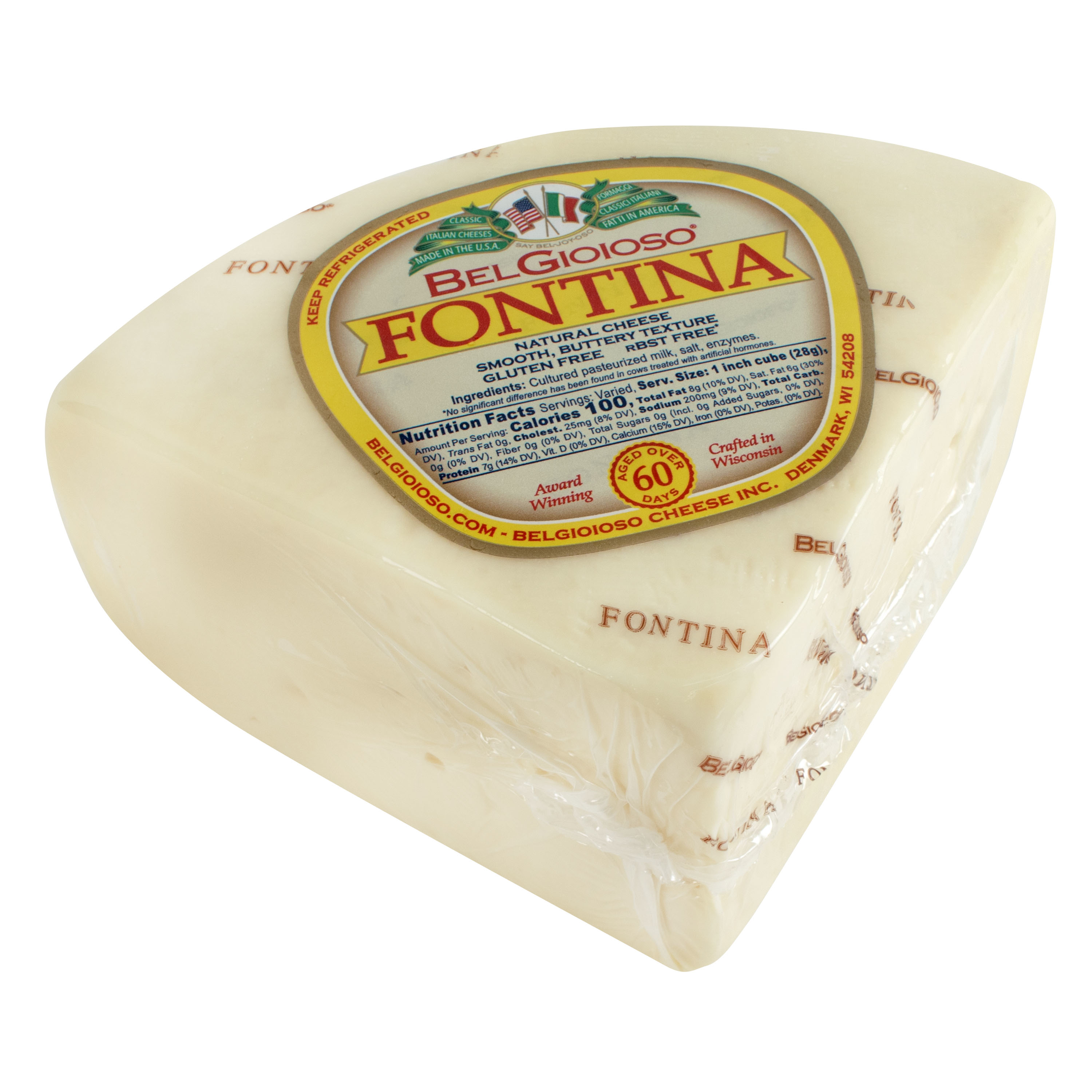 FONTINA BELGIOIOSO PZA C/2.50 KG. - 0