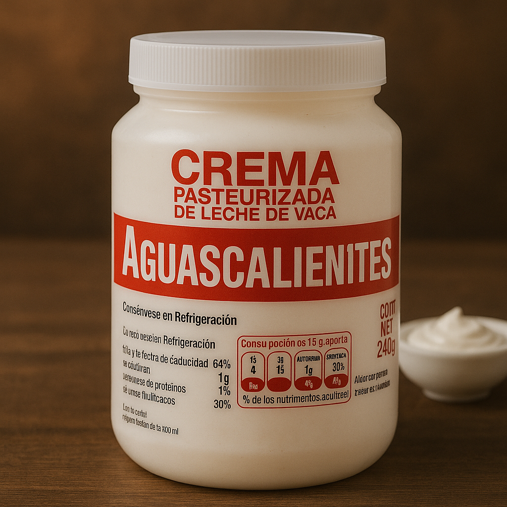 CREMA AGUASCALIENTES PZA 960 GR - 0