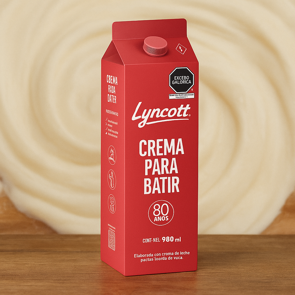 CREMA PARA BATIR LYNCOTT PZA C/1.00 LT. - 0