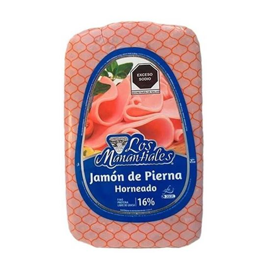 JAMON MANANTIALES AZUL TABIQUE PZA C/7.3 - 0