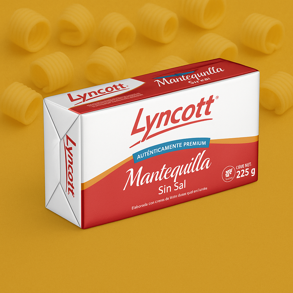 MANTEQUILLA LYNCOTT PZA C/1.00 KG. - 0