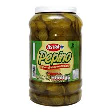 PEPINO REBANADO PZA 3.94KG - 0