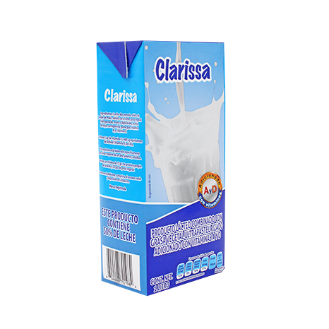 LECHE CLARISA CAJA C/12PZA - 1