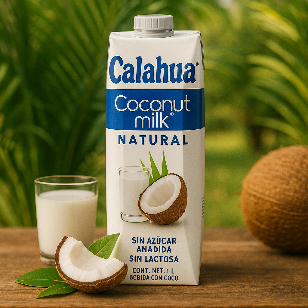 LECHE DE COCO CALAHUA PZA 1LT - 0