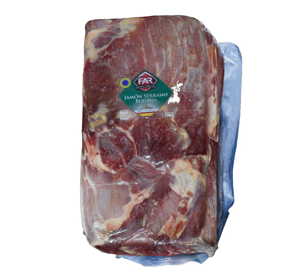 JAMON SERRANO ESPAÑOL FAR BLOCK BLOCK C/5.20 KG. - 1