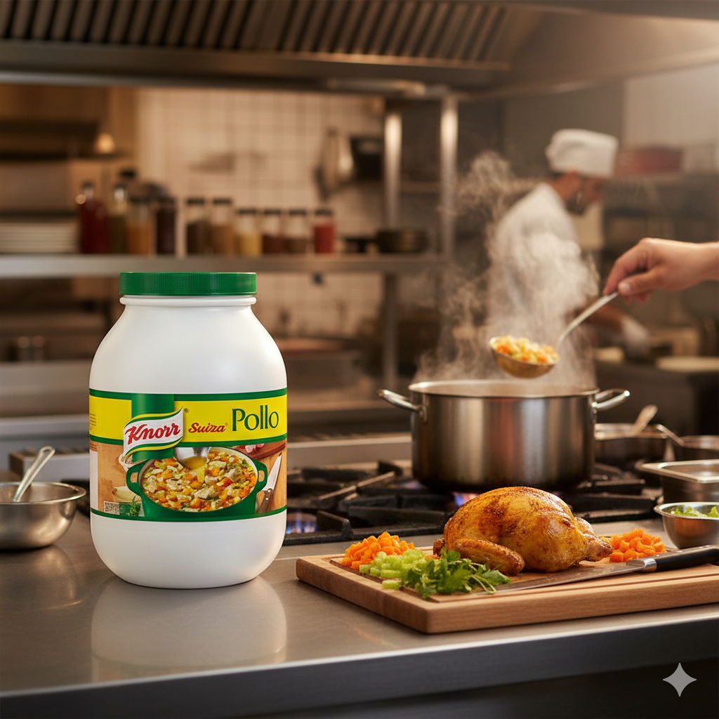 CALDO DE POLLO KNOR PZA 1.5 KG - 0