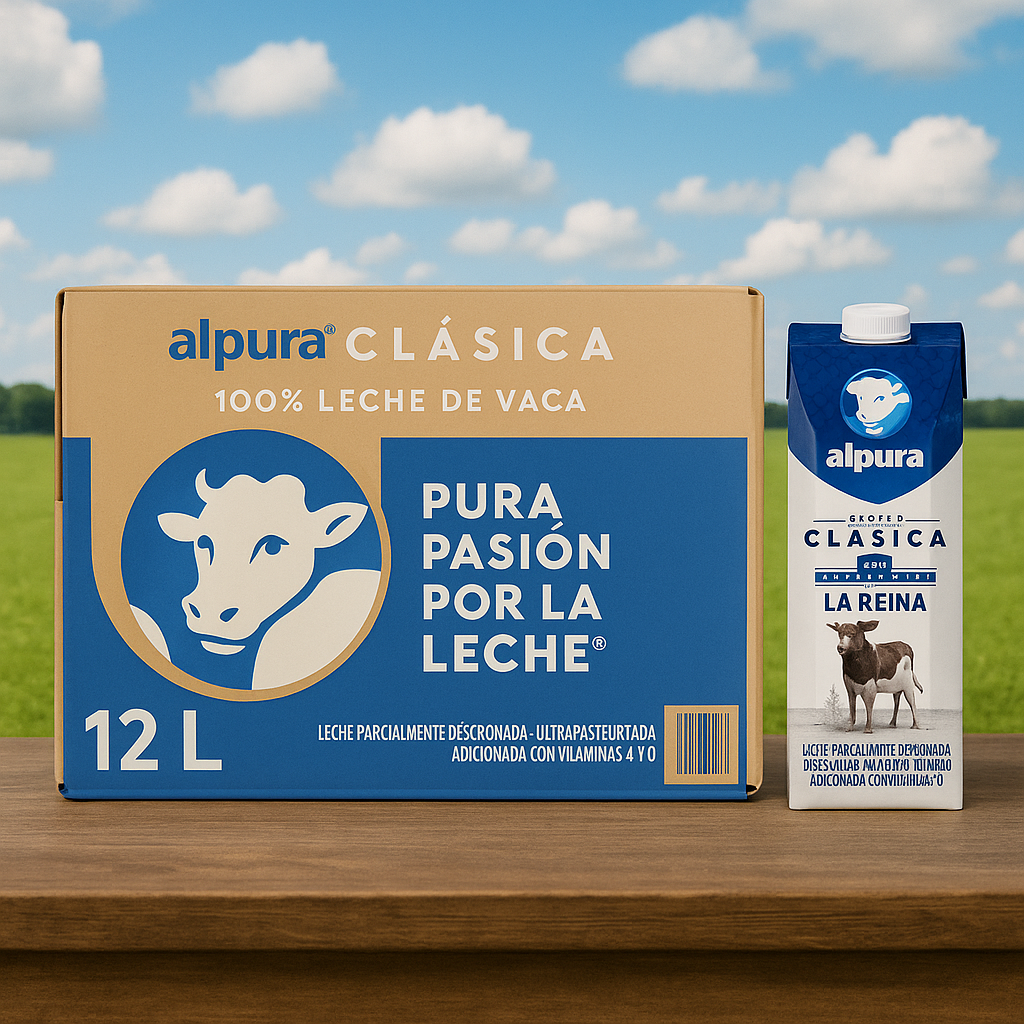 LECHE ALPURA ENTERA 1 Lt - 0
