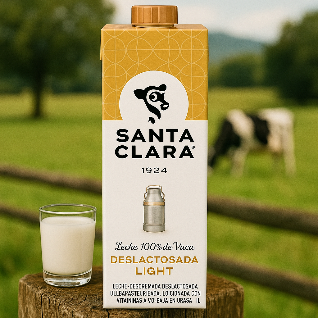 LECHE DESLACTOSADA SANTA CLARA PZA 1LT - 0