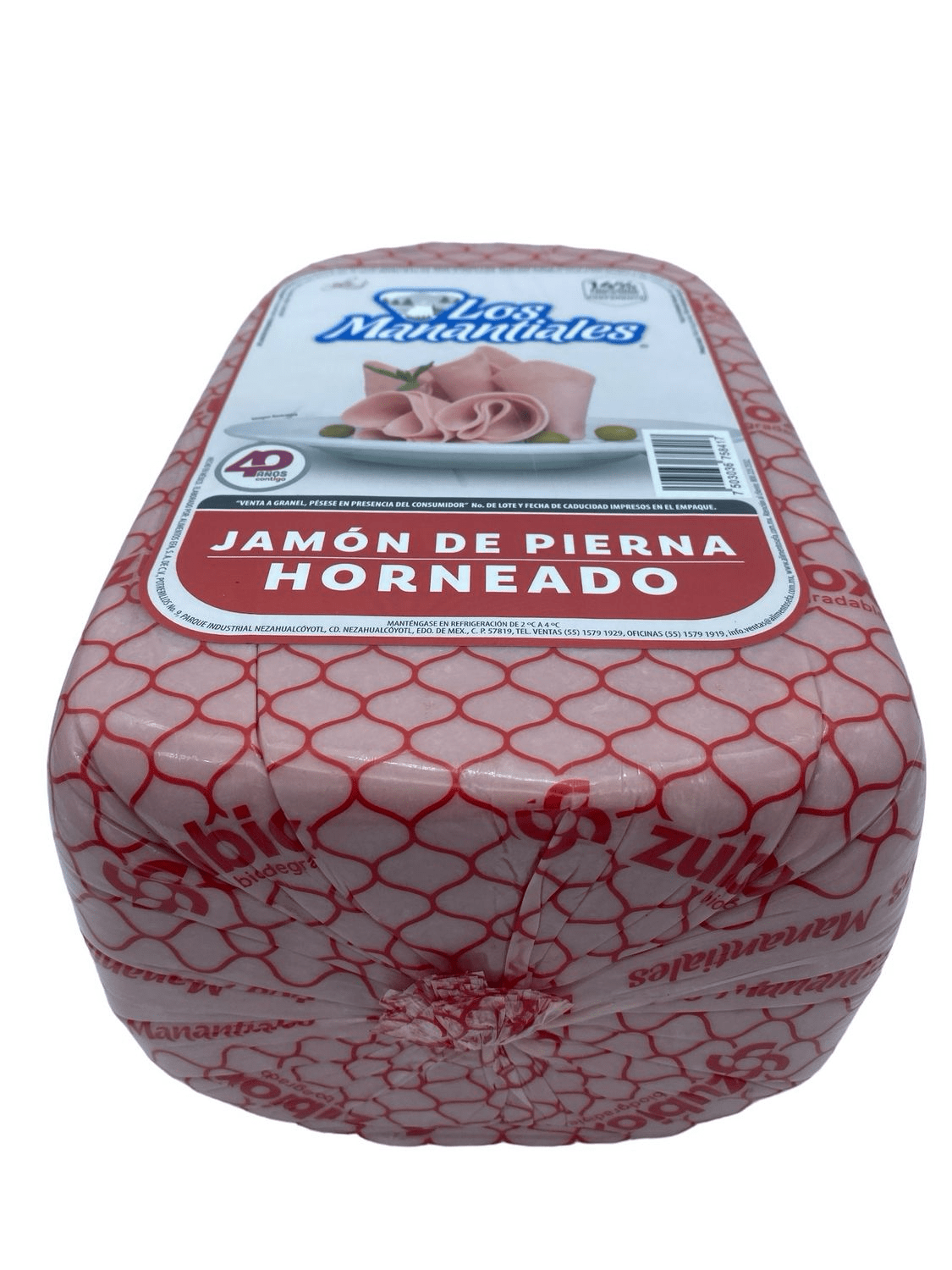 JAMON MANANTIALES ROJO TABIQUE PZA C/7.3 - 0