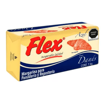 MARGARINA FLEX ROJA/AZUL PZA C/1.00 KG. - 1