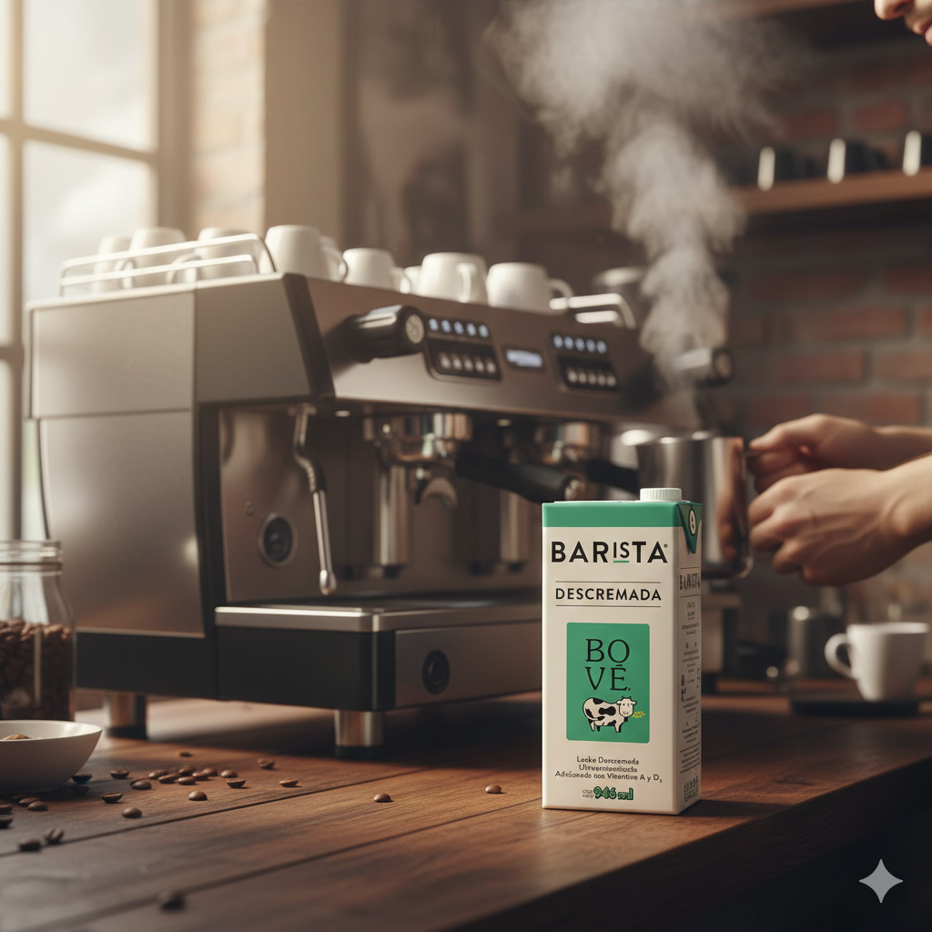 LECHE DESCREMADA BARISTA BOVÉ - 0