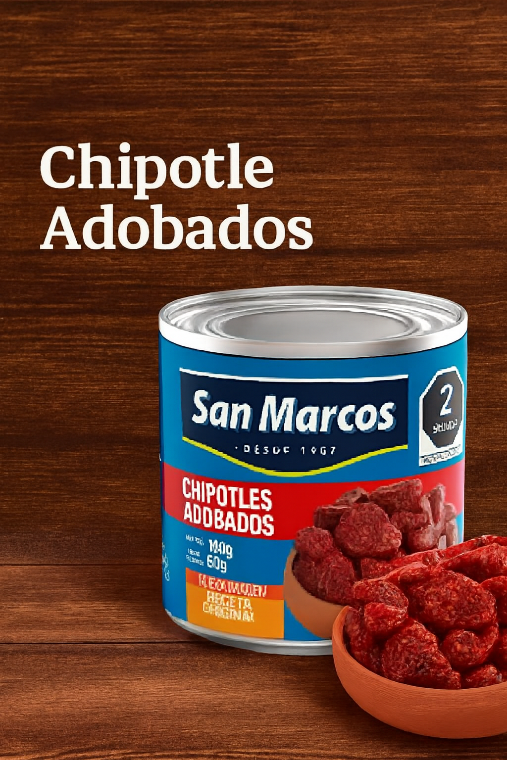 CHIPOTLES SAN MARCOS 800gr - 0