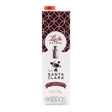 LECHE ENTERA SANTA CLARA PZA 1LT - 0