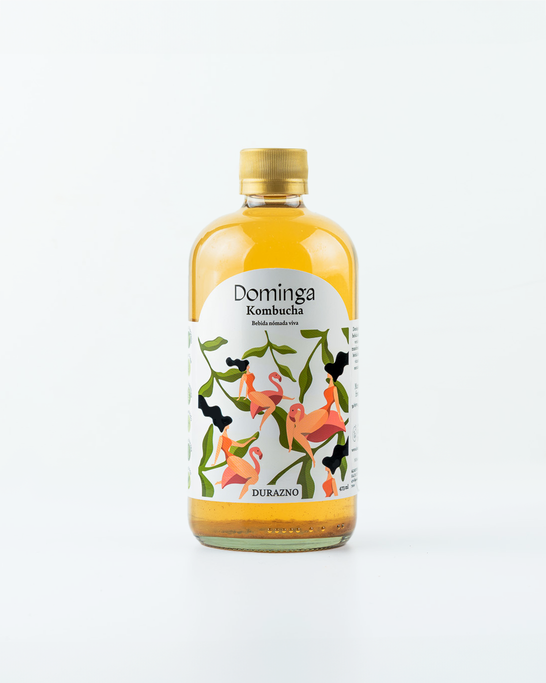 KOMBUCHA DURAZNO 473 ML - 1