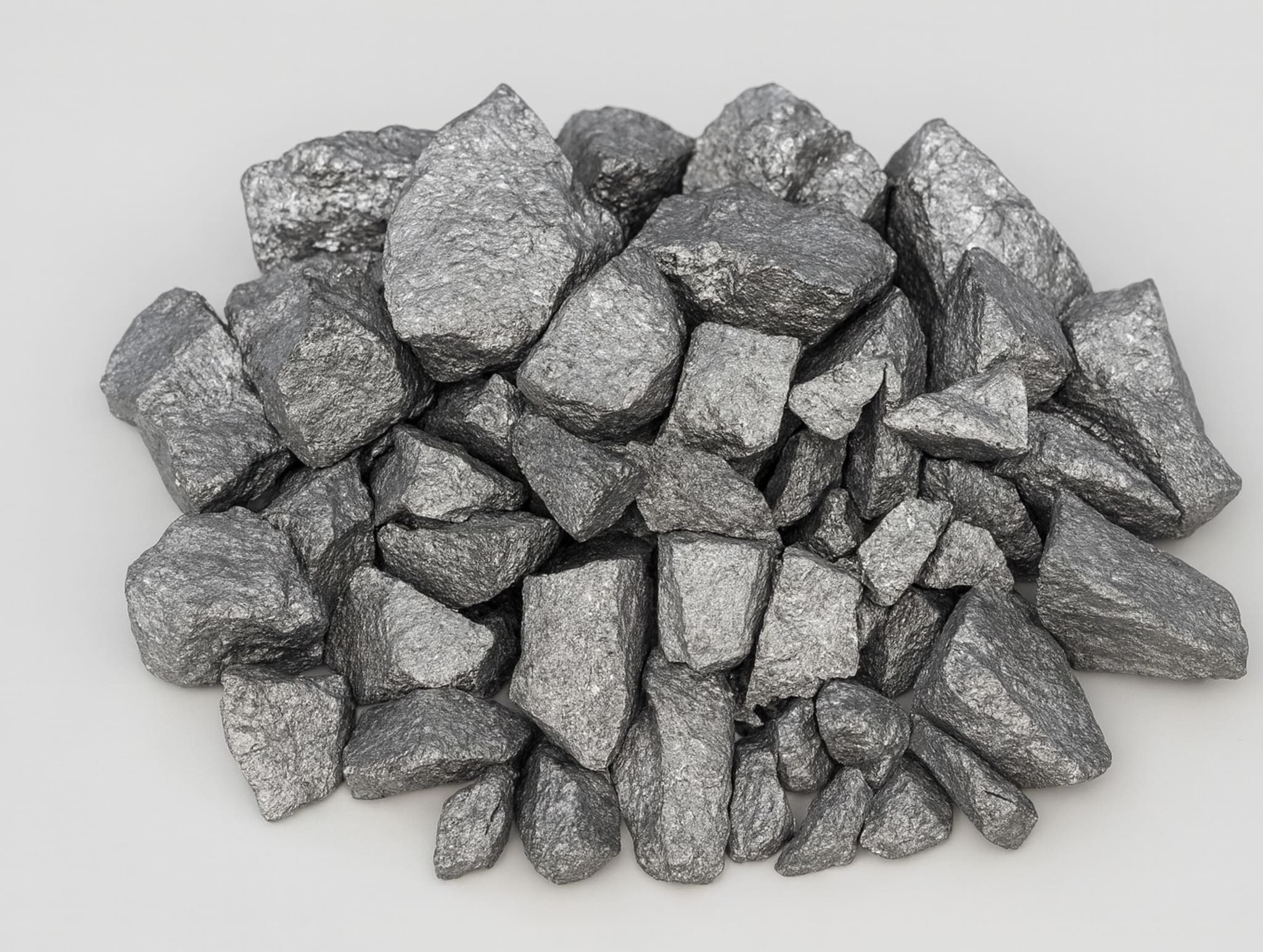 High alumina refractory aggregate stones - durable heat-resistant material