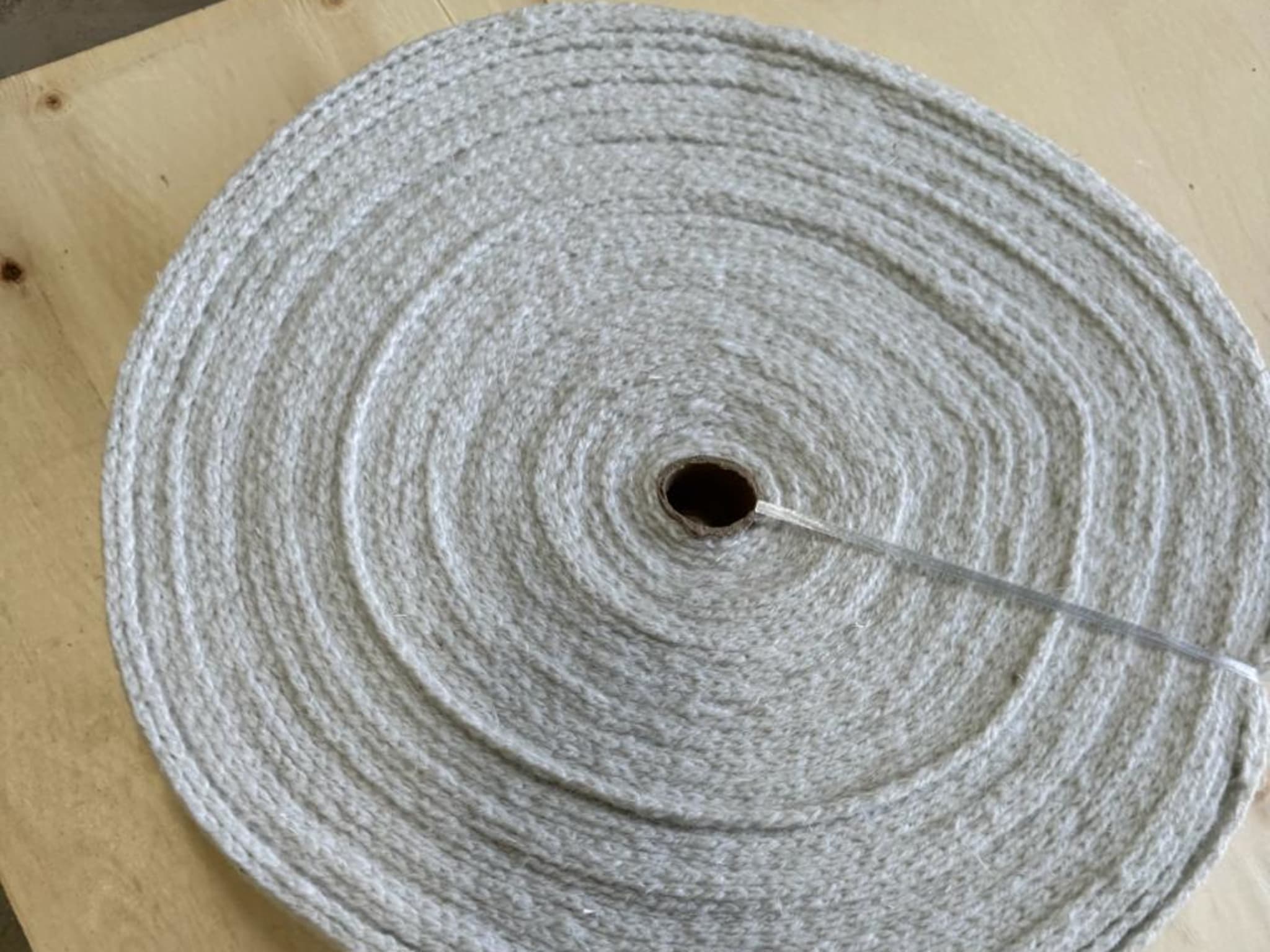 High-temperature textile rope roll supplied by Zenco Systems in Nairobi, Kenya