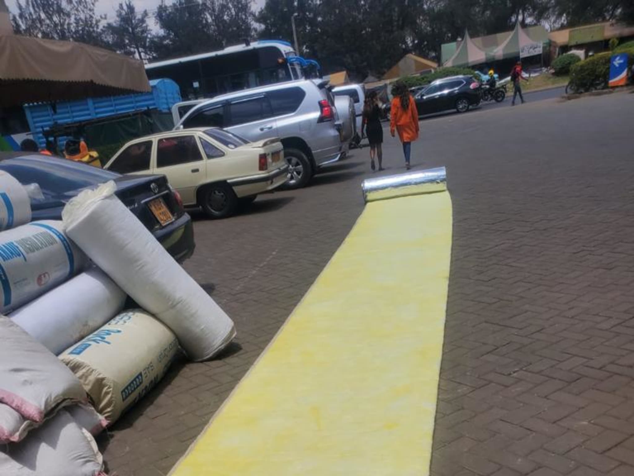 Rockwool insulation blanket roll supplied in Nairobi, Kenya