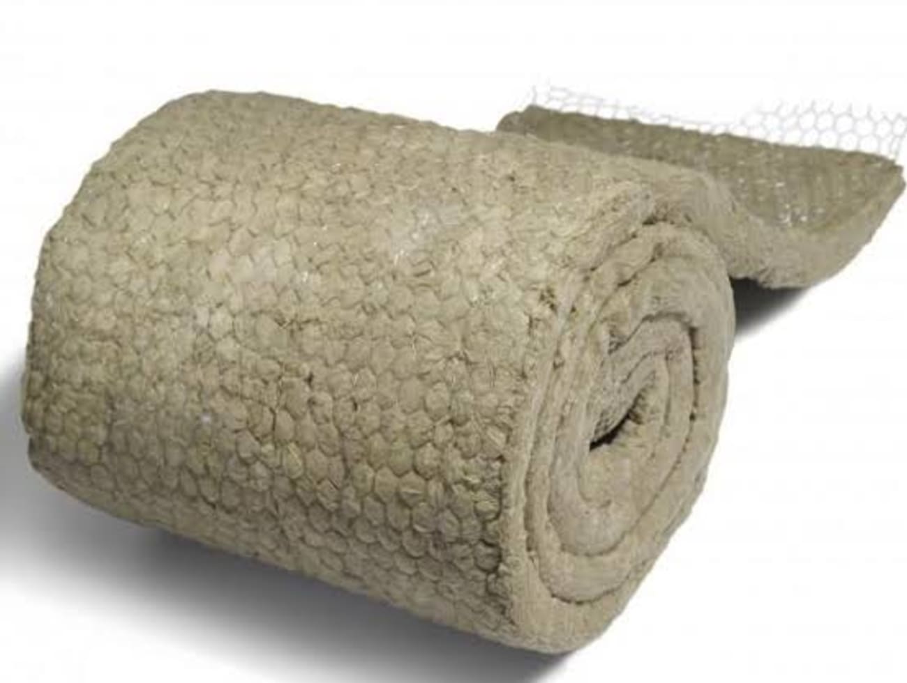 Ceramic fiber blanket roll — lightweight alumina-silicate insulation material, shown coiled for shipping