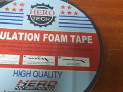 Insulation foam tape roll — flexible nitrile foam sealing material from HERO TECH.
