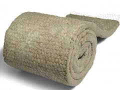 Ceramic fiber blanket roll — lightweight alumina-silicate insulation material, shown coiled for shipping