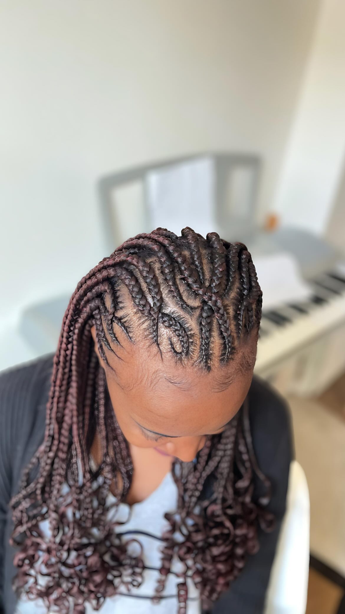 Fulani braids – medium