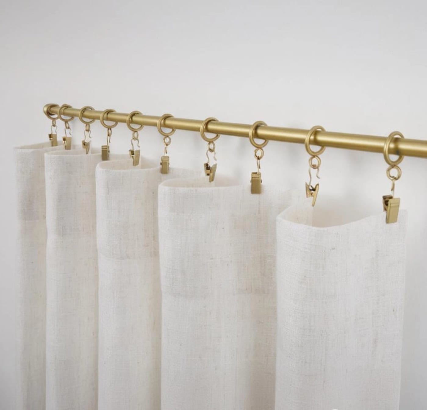 Metal Curtain Clips (Pack of 32)