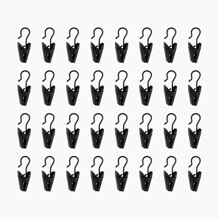 Benefits of Metal Curtain Clips (Pack of 32)