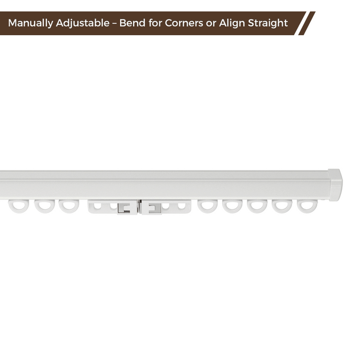 Benefits of Velin Bendable Single Ceiling Curtain Track