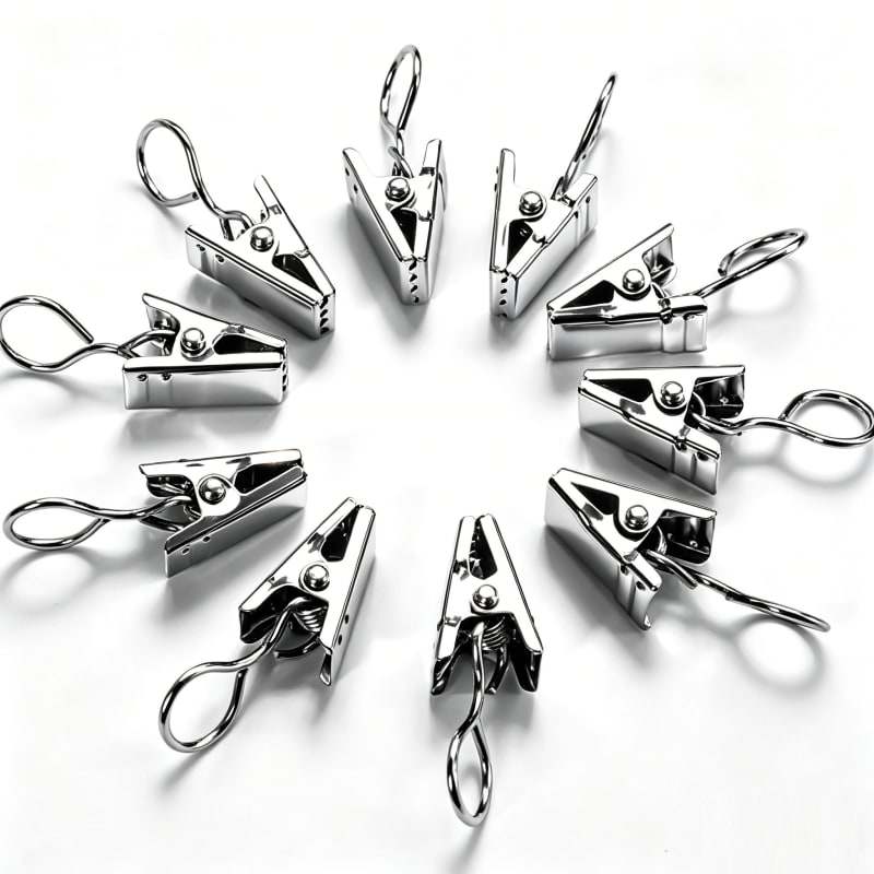 Curtain clips
