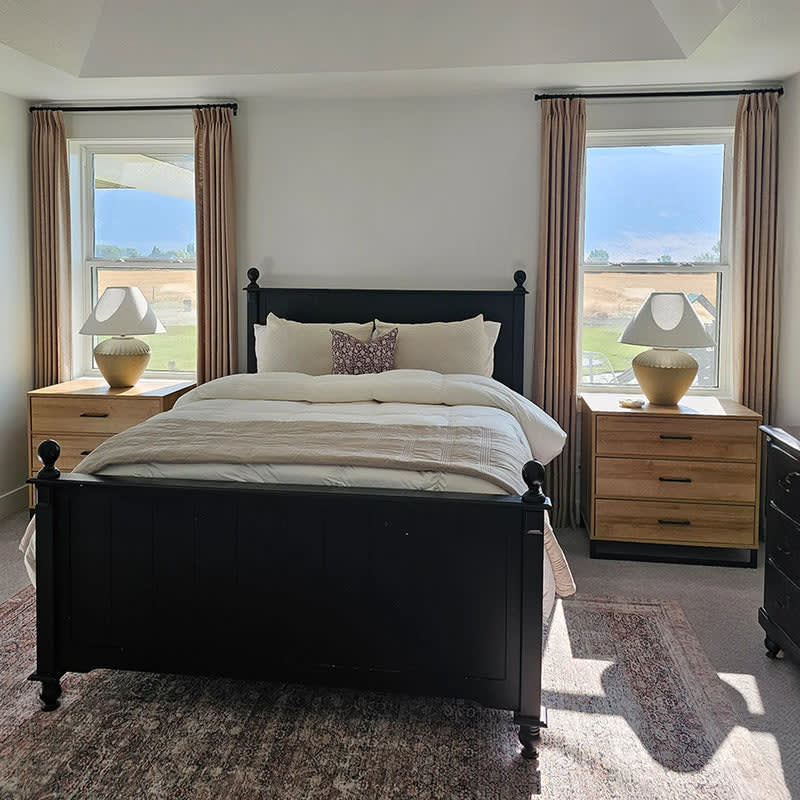 Grey Beige in Bedroom