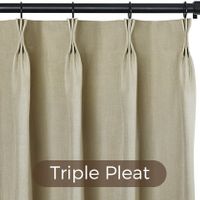 Triple Pleat