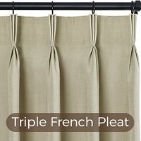 Triple French Pleat