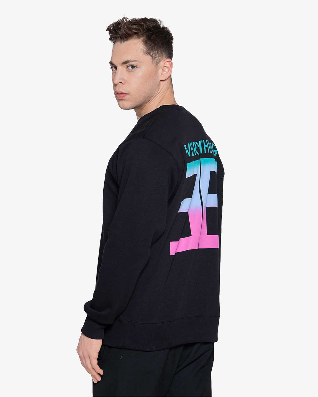 Gradient Monogram Crewneck