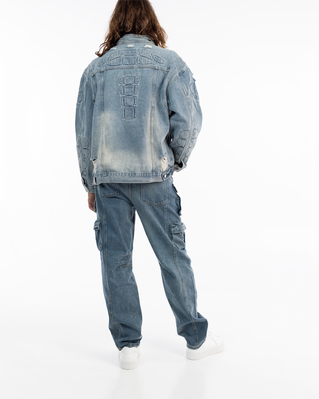 Pants for men Cargo denim pants. E